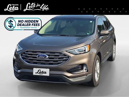 Stone Gray Metallic 2019 Ford Edge SEL