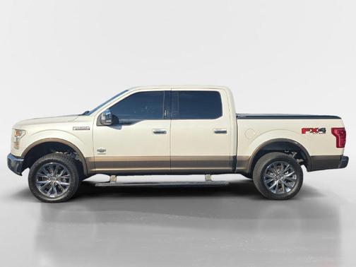 White Platinum Metallic Tri-Coat 2015 Ford F-150 King Ranch