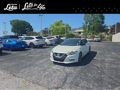 Pearl White 2018 Nissan Maxima 3.5 Platinum