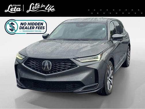 Liquid Carbon Metallic 2025 Acura MDX Technology Package