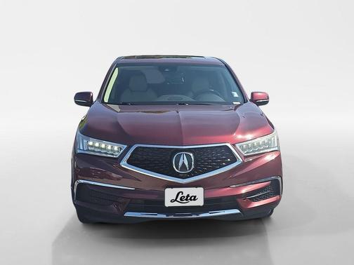 Basque Red Pearl II 2018 Acura MDX 3.5L