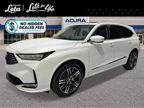 Platinum White 2026 Acura MDX Advance Package