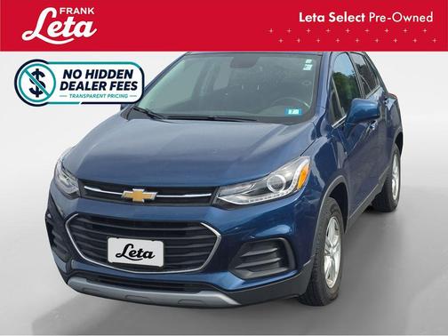 Pacific Blue Metallic 2020 Chevrolet Trax LT