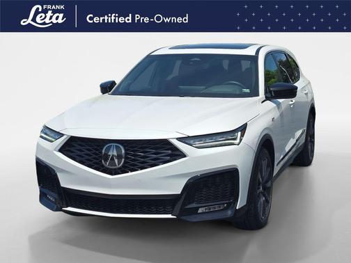 Platinum White Pearl 2026 Acura MDX A-SPEC
