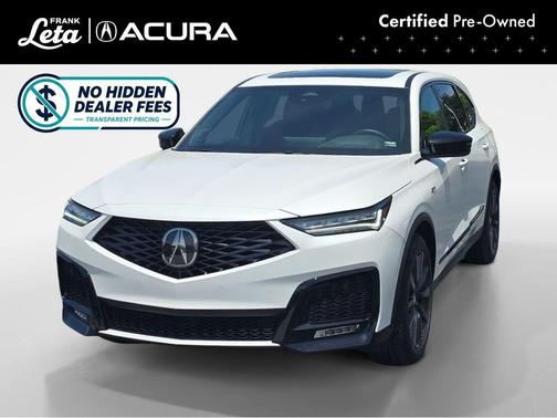 Platinum White Pearl 2026 Acura MDX A-SPEC