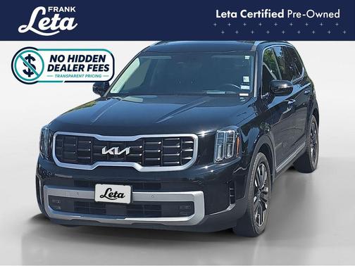 Ebony Black 2024 Kia Telluride SX Prestige