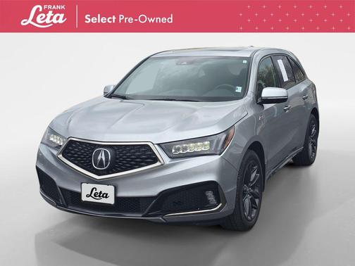 Lunar Silver Metallic 2020 Acura MDX 3.5L Technology & A-Spec Pkgs