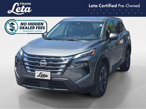 Gun Metallic 2025 Nissan Rogue SV