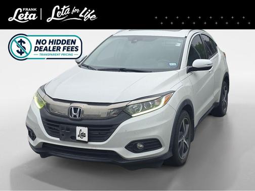 Platinum White Pearl 2021 Honda HR-V EX