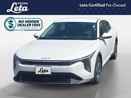 Snow White Pearl 2025 Kia K4 LXS