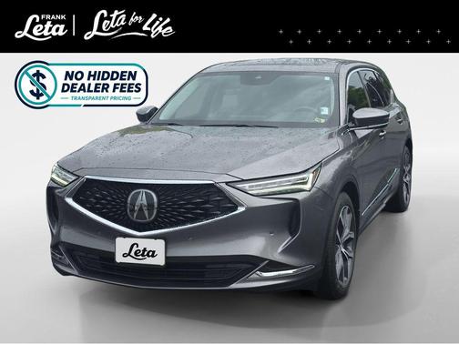 Liquid Carbon Metallic 2023 Acura MDX Technology Package