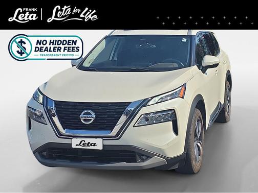Pearl White Tricoat 2021 Nissan Rogue SL