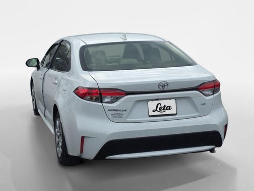 White 2022 Toyota Corolla LE