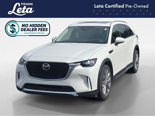 Rhodium White Premium 2024 Mazda CX-90 3.3 Turbo Premium