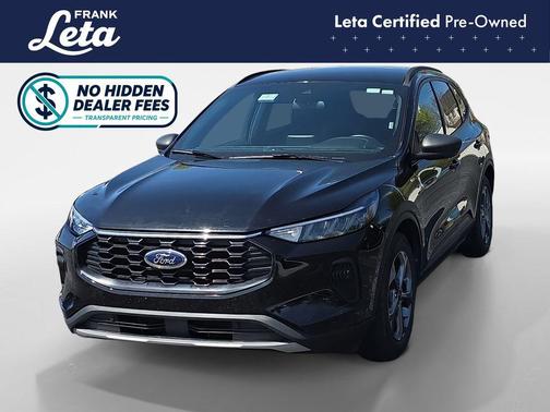 Agate Black Metallic 2025 Ford Escape ST-Line