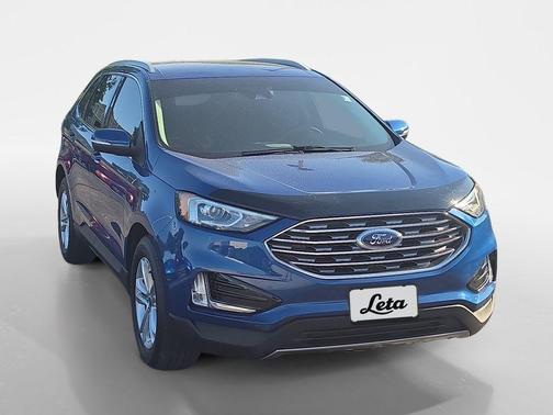 Atlas Blue Metallic 2020 Ford Edge SEL