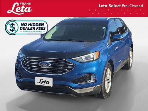 Atlas Blue Metallic 2020 Ford Edge SEL