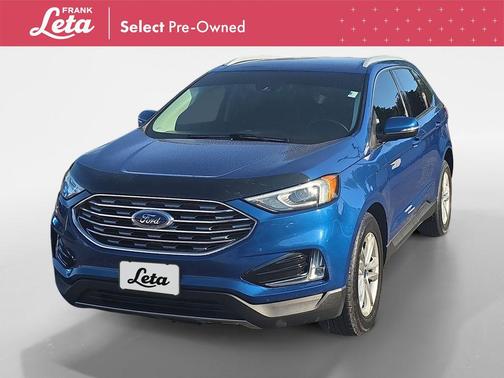 Atlas Blue Metallic 2020 Ford Edge SEL