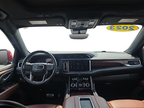 Volcanic Red Tintcoat 2023 GMC Yukon XL Denali Ultimate
