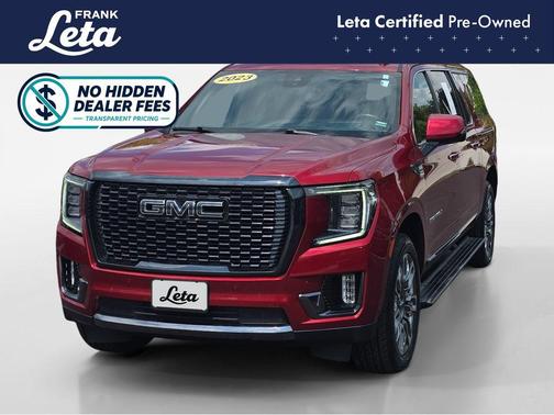 Volcanic Red Tintcoat 2023 GMC Yukon XL Denali Ultimate