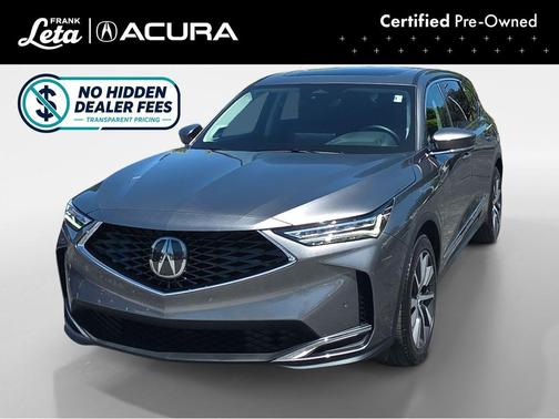 Liquid Carbon Metallic 2026 Acura MDX Technology Package
