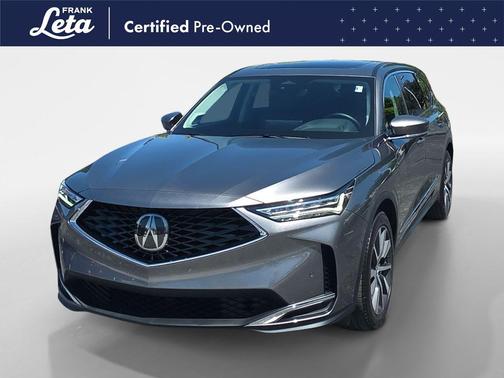 Liquid Carbon Metallic 2026 Acura MDX Technology Package