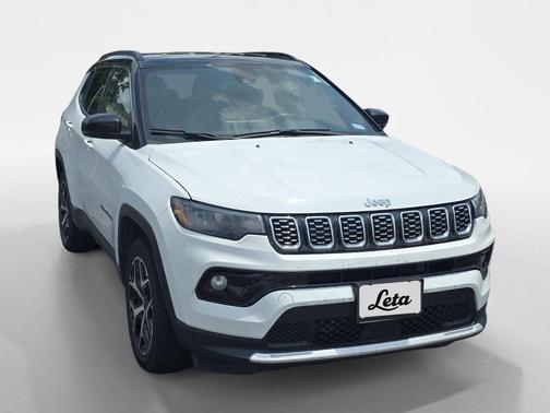 Bright White Clearcoat 2025 Jeep Compass Limited