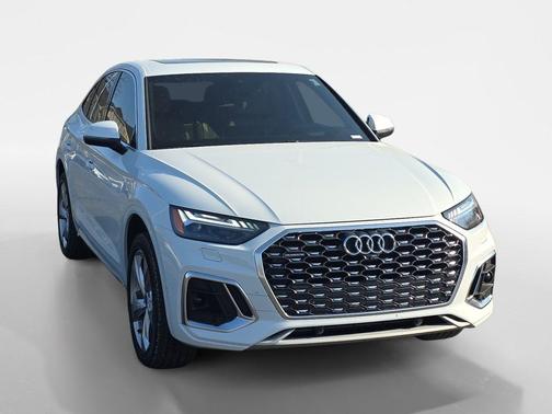 Glacier White Metallic 2021 Audi Q5 45 Prestige