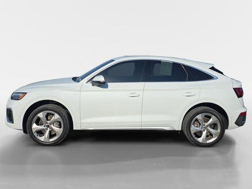 Glacier White Metallic 2021 Audi Q5 45 Prestige
