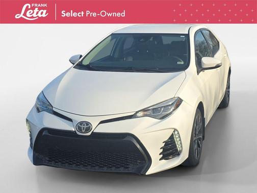 Super White 2017 Toyota Corolla SE