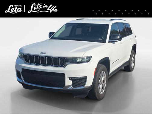 Bright White Clearcoat 2021 Jeep Grand Cherokee L Limited
