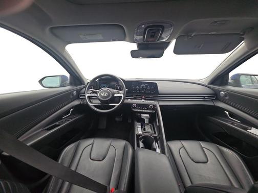 Intense Blue 2025 Hyundai ELANTRA Limited