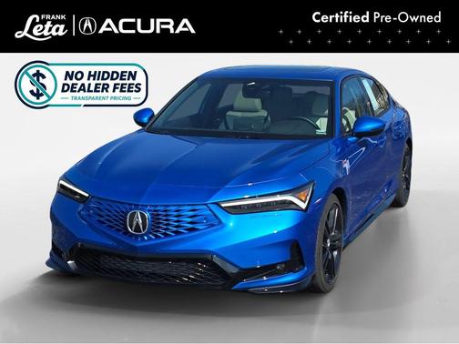 Double Apex Blue P 2026 Acura Integra FWD A-Spec with Technology
