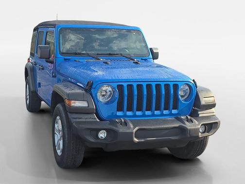 Hydro Blue Pearlcoat 2022 Jeep Wrangler Unlimited Sport