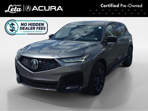 Liquid Carbon Metallic 2026 Acura MDX A-SPEC