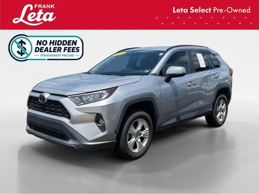 Silver Sky Metallic 2021 Toyota RAV4 XLE