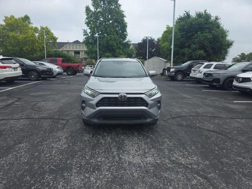 Silver Sky Metallic 2021 Toyota RAV4 XLE
