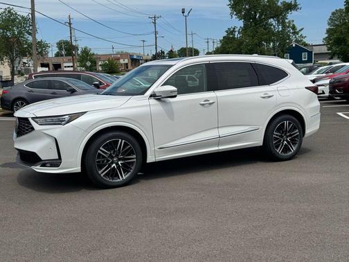 Platinum White Pearl 2026 Acura MDX Advance Package
