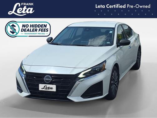 Pearl White Tricoat 2024 Nissan Altima 2.5 SV