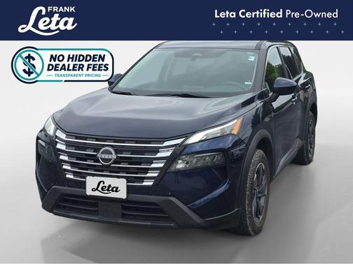 Deep Ocean Blue Pearl 2024 Nissan Rogue SV