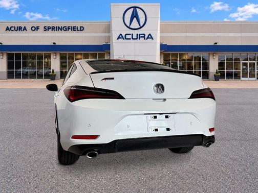Platinum White Pearl 2026 Acura Integra FWD A-Spec with Technology