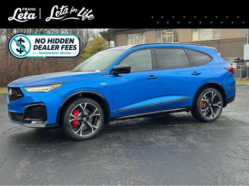 Double Apex Blue Pearl 2026 Acura MDX Type S Advance Package