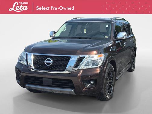 Mocha Almond Pearl 2019 Nissan Armada Platinum