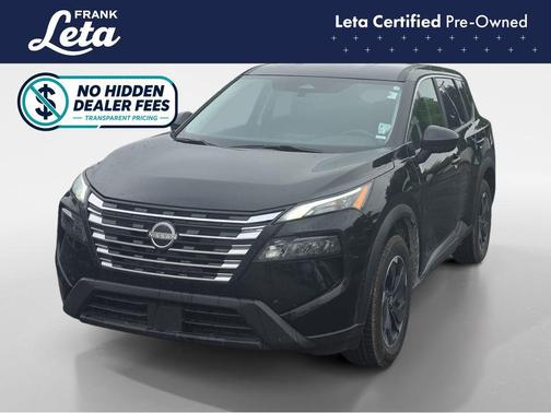 Super Black 2024 Nissan Rogue SV