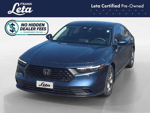 Canyon River Blue Metallic 2023 Honda Accord EX