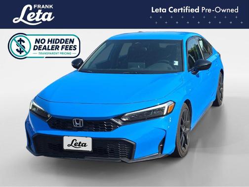Boost Blue Pearl 2025 Honda Civic Sport