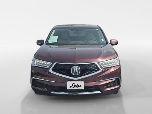Dark Cherry Pearl 2017 Acura MDX 3.5L