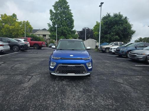 Cherry Black/Blue Roof 2020 Kia Soul X-Line