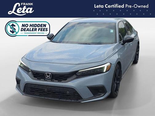 Sonic Gray Pearl 2024 Honda Civic Sport