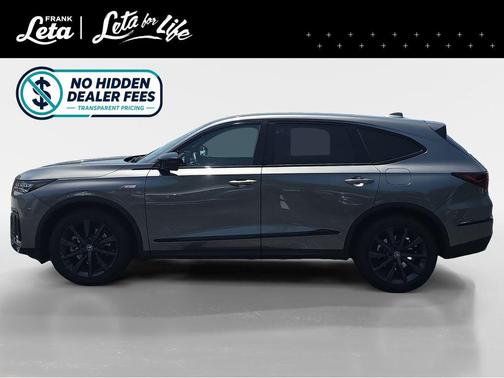 Liquid Carbon Metallic 2026 Acura MDX A-SPEC